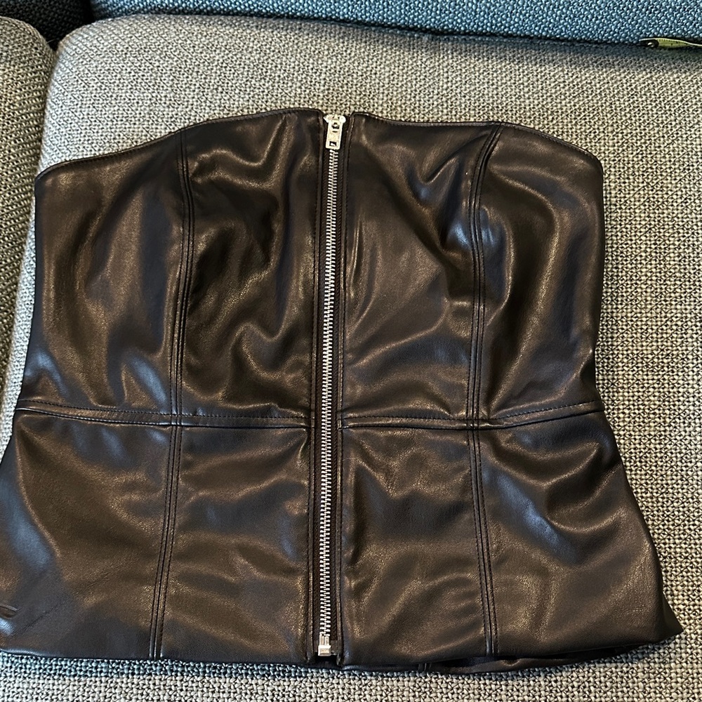 Banana Republic Black Strapless Top